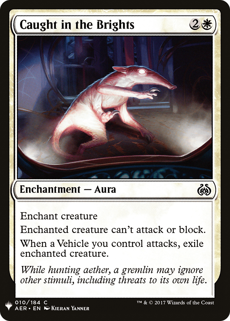 Caught in the Brights |  (AER-10) [The List]