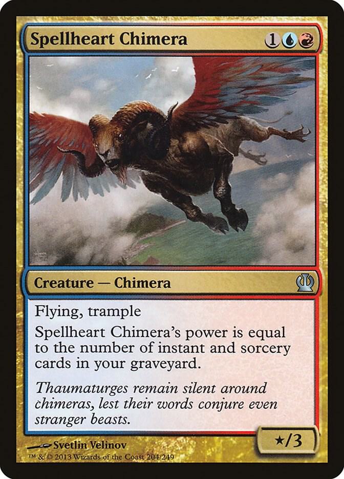 Spellheart Chimera 204/249 (Theros)  - Foil