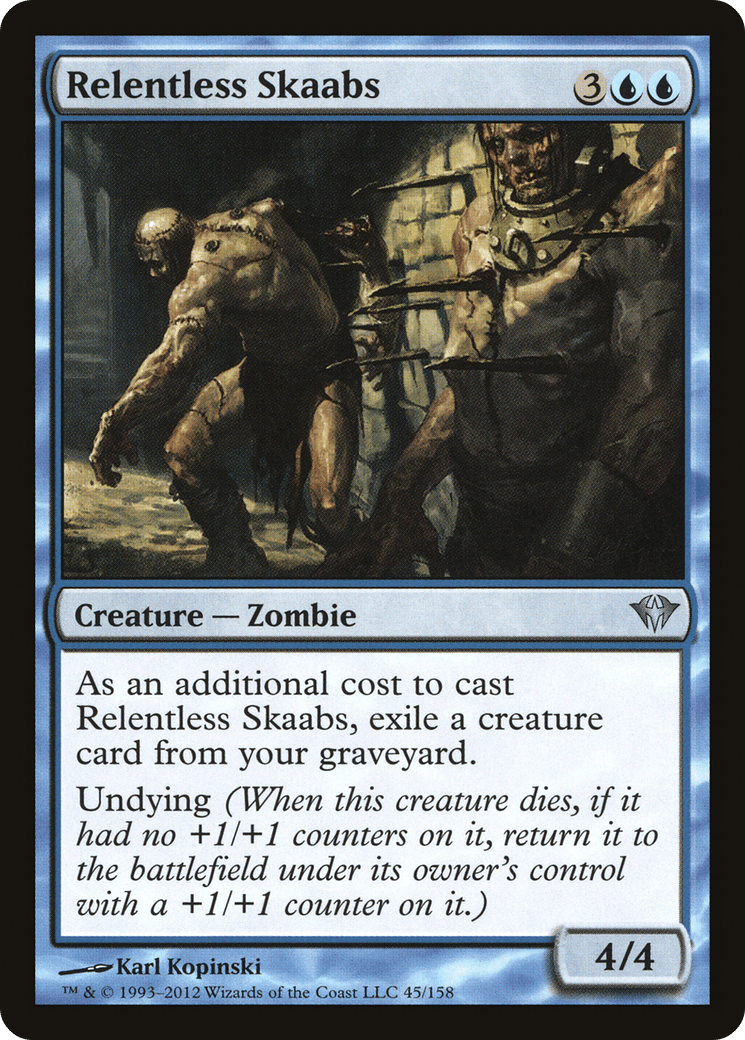Relentless Skaabs [Dark Ascension] Foil