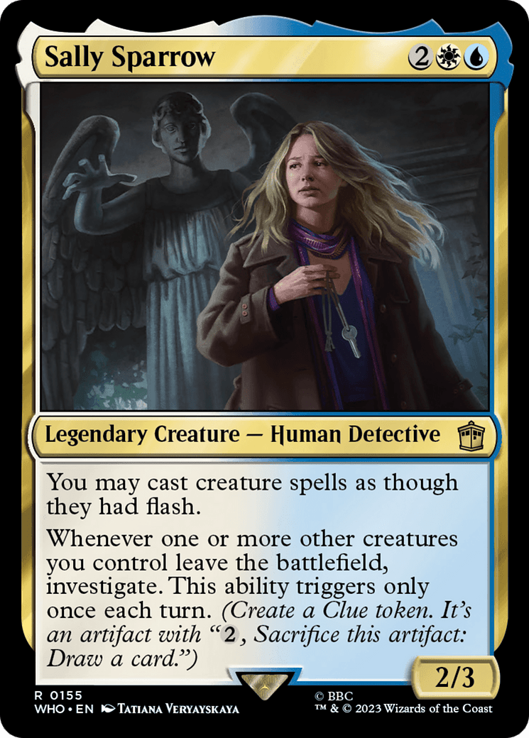 Sally Sparrow [Doctor Who] Foil