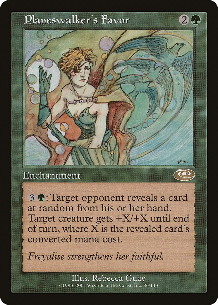 Planeswalker's Favor [Planeshift] Foil