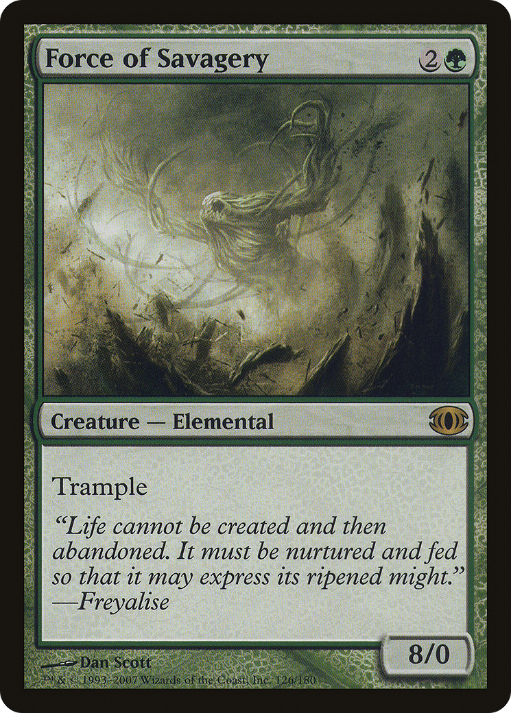Force of Savagery [Future Sight] Foil