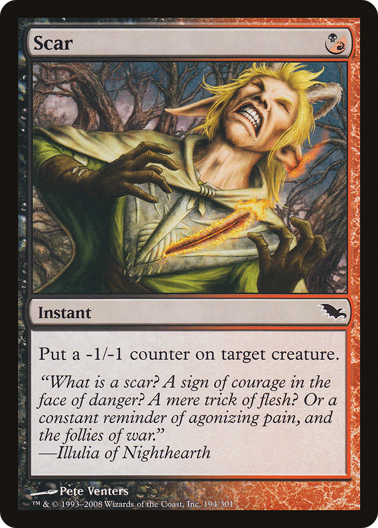 Scar [Shadowmoor] Foil