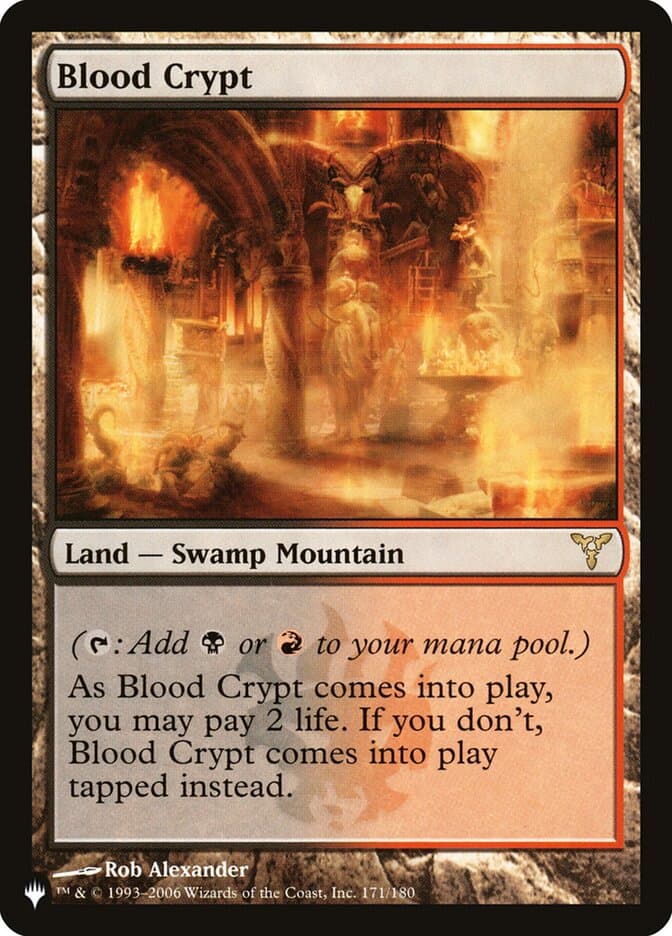 Blood Crypt |  (DIS-171) [The List]