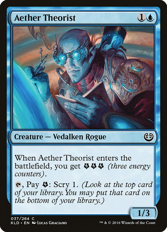 Aether Theorist 37/264 (Kaladesh)  - Foil
