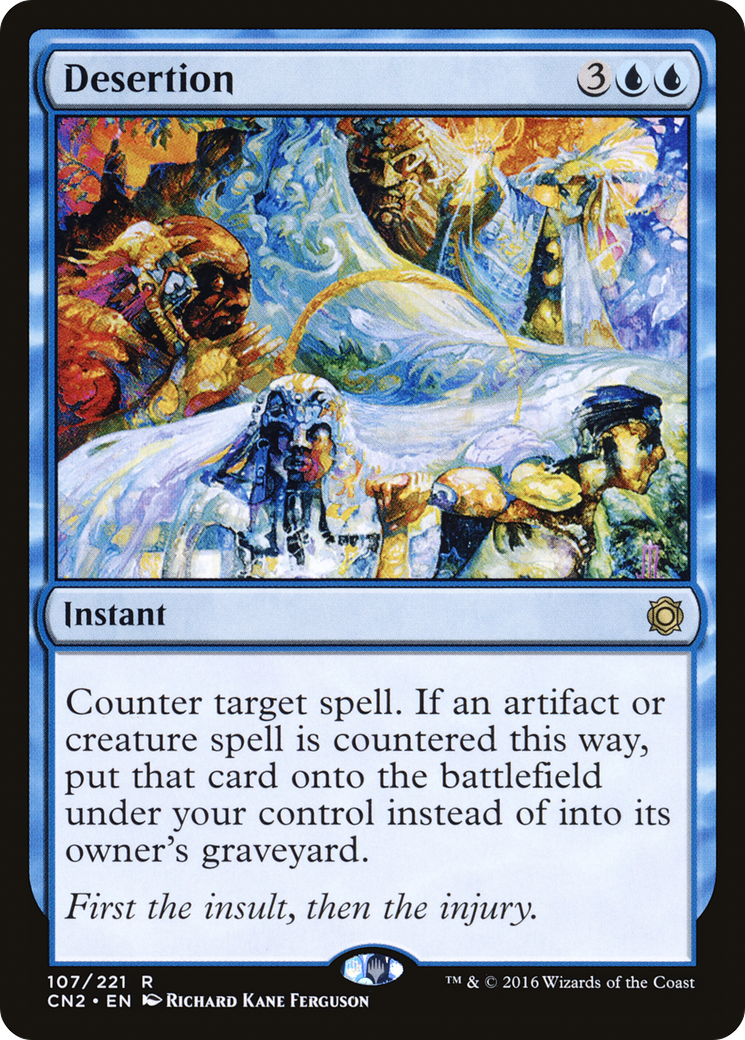 Desertion [Conspiracy: Take the Crown] Foil