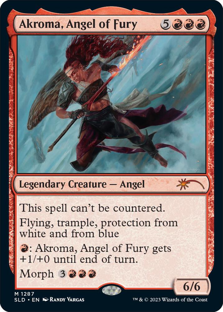 Akroma, Angel of Fury 1287 (Secret Lair Drop Series) 