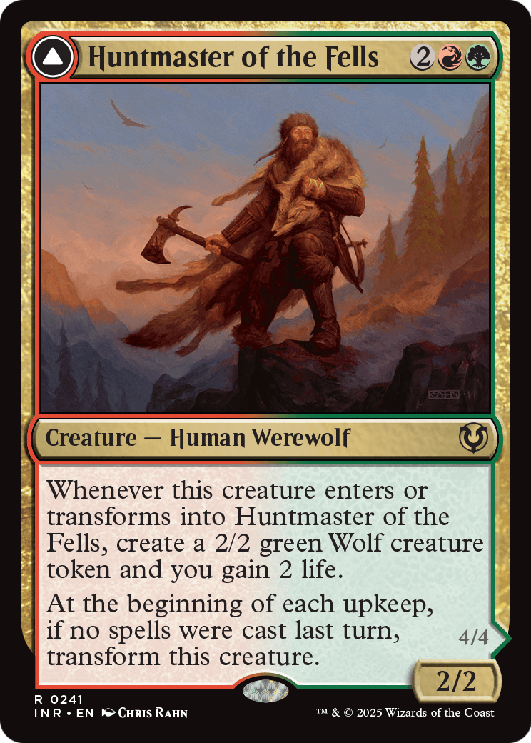 Huntmaster of the Fells // Ravager of the Fells (-241) [Innistrad Remastered]