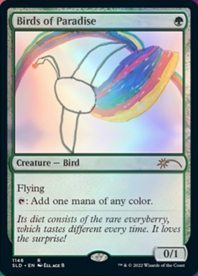 Birds of Paradise (1148) [Secret Lair Drop Series] Foil