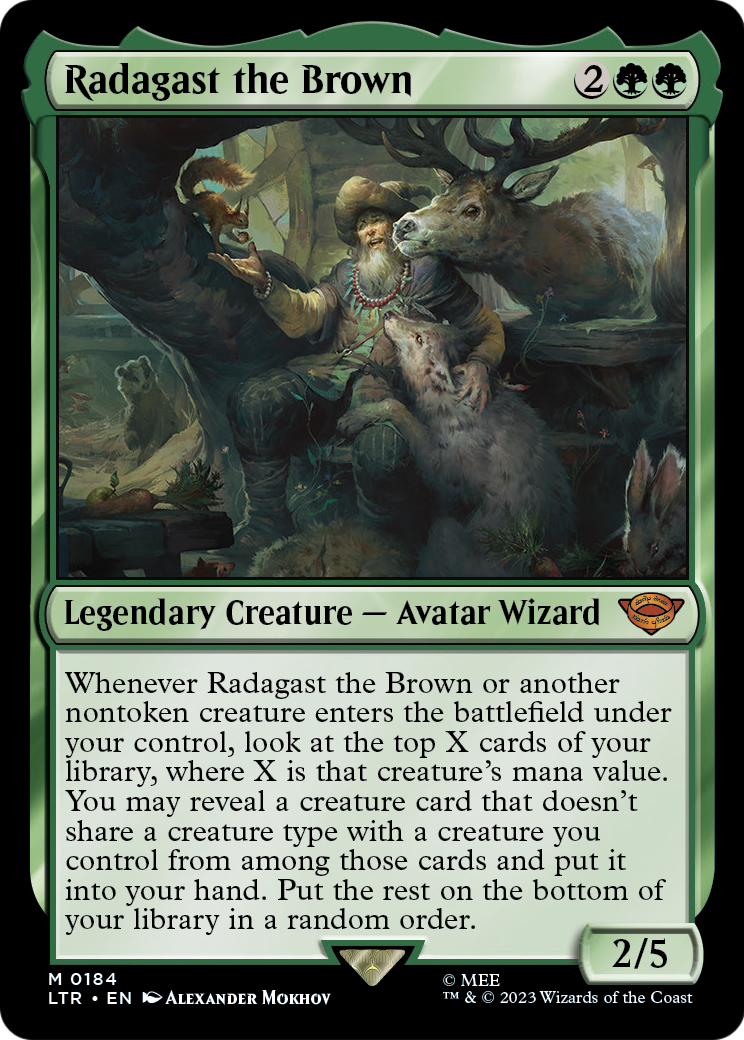 Radagast the Brown [The Lord of the Rings: Tales of Middle-Earth] Foil