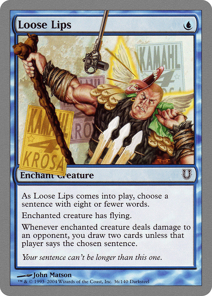 Loose Lips [Unhinged] Foil