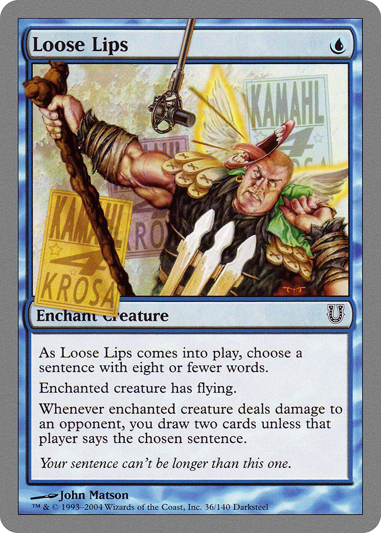 Loose Lips [Unhinged] Foil