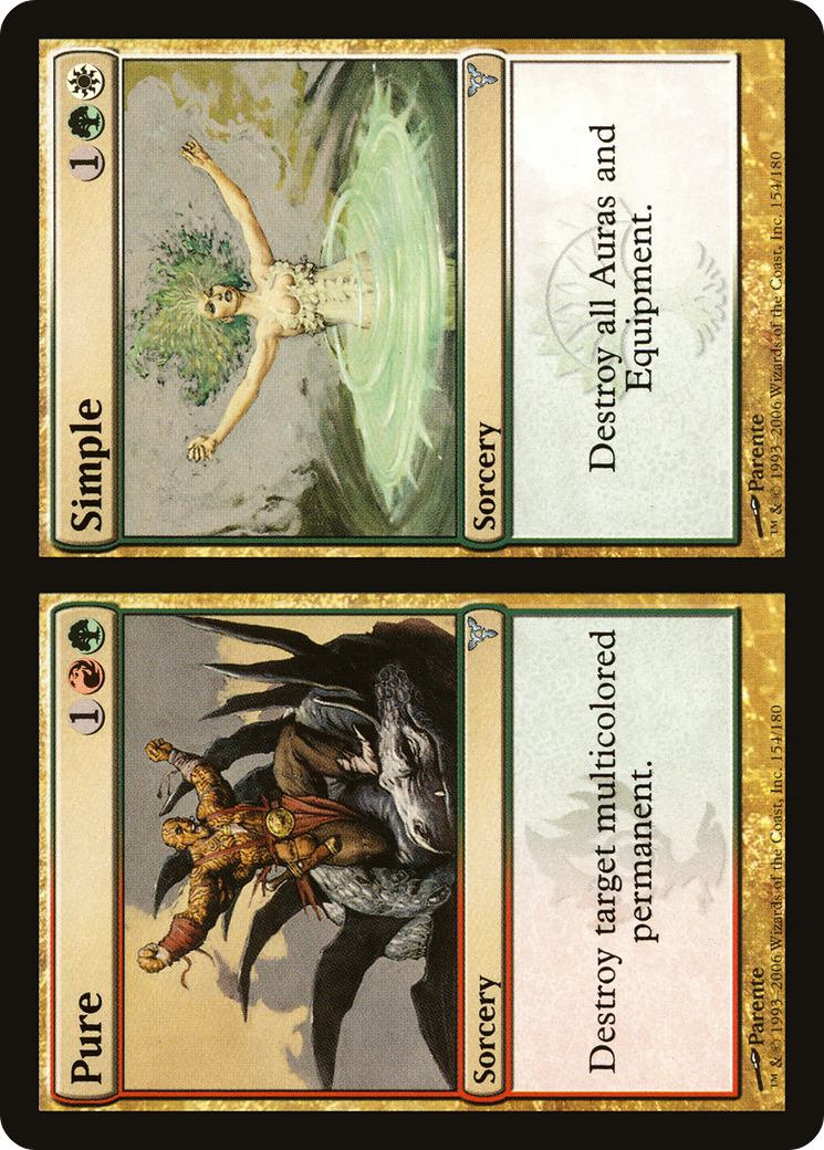Pure // Simple [Dissension] Foil