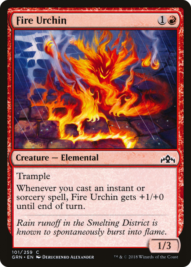 Fire Urchin [Guilds of Ravnica] Foil