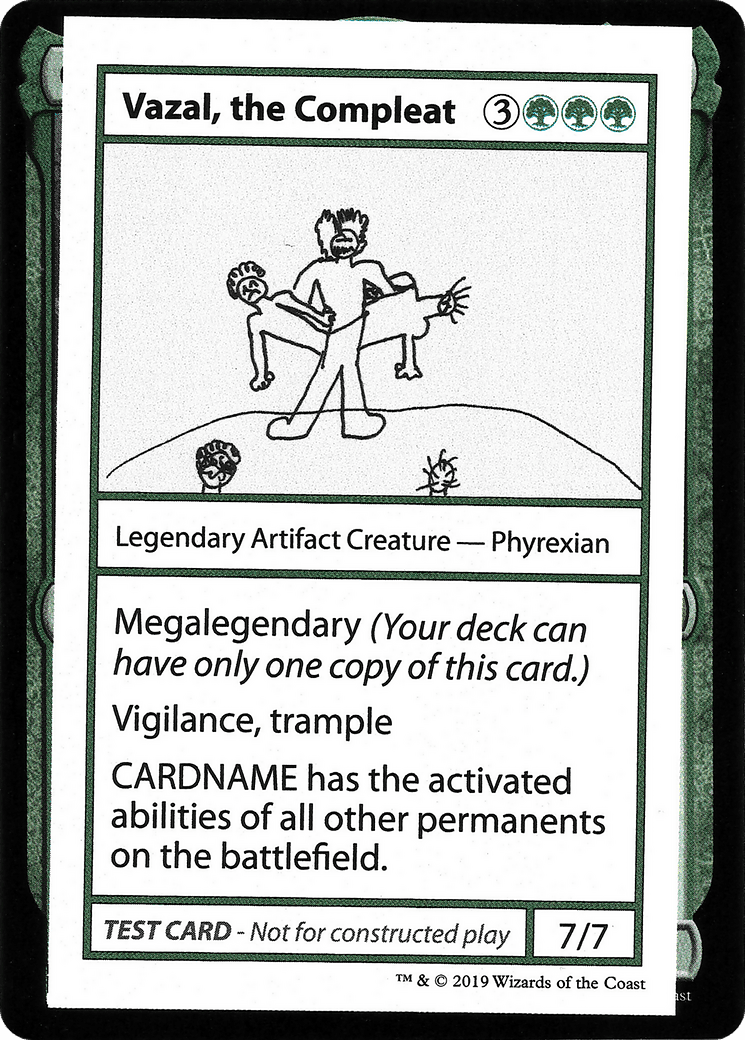 Vazal, the Compleat (2021 Edition) [Mystery Booster Playtest Cards]