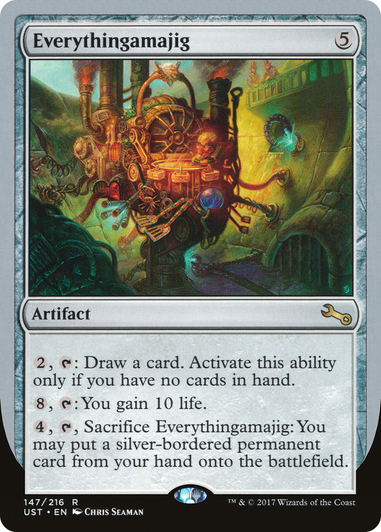 Everythingamajig ("Draw a Card") [Unstable] Foil