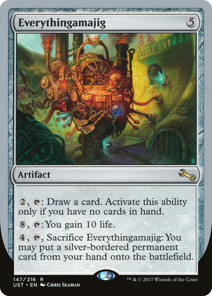 Everythingamajig ("Draw a Card") [Unstable] Foil