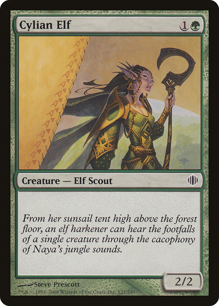 Cylian Elf [Shards of Alara] Foil