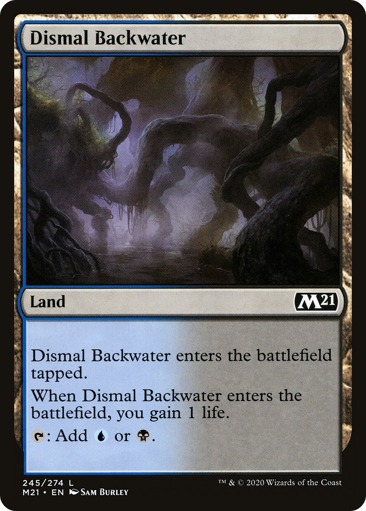 Dismal Backwater [Core Set 2021] Foil
