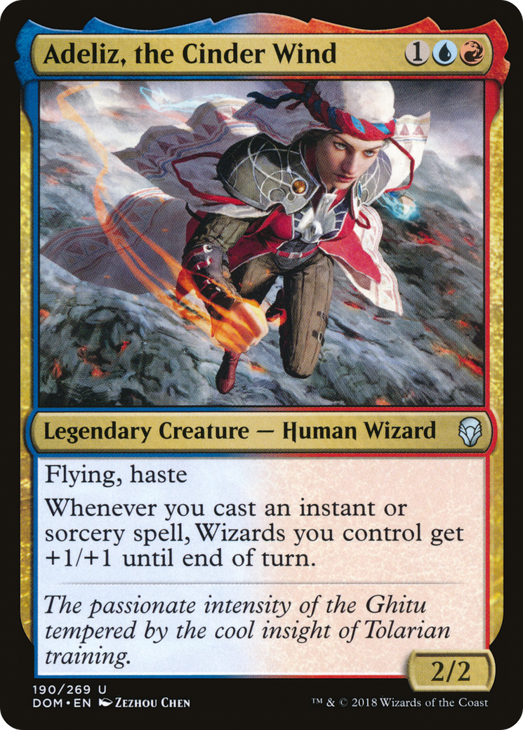 Adeliz, the Cinder Wind [Dominaria] Foil