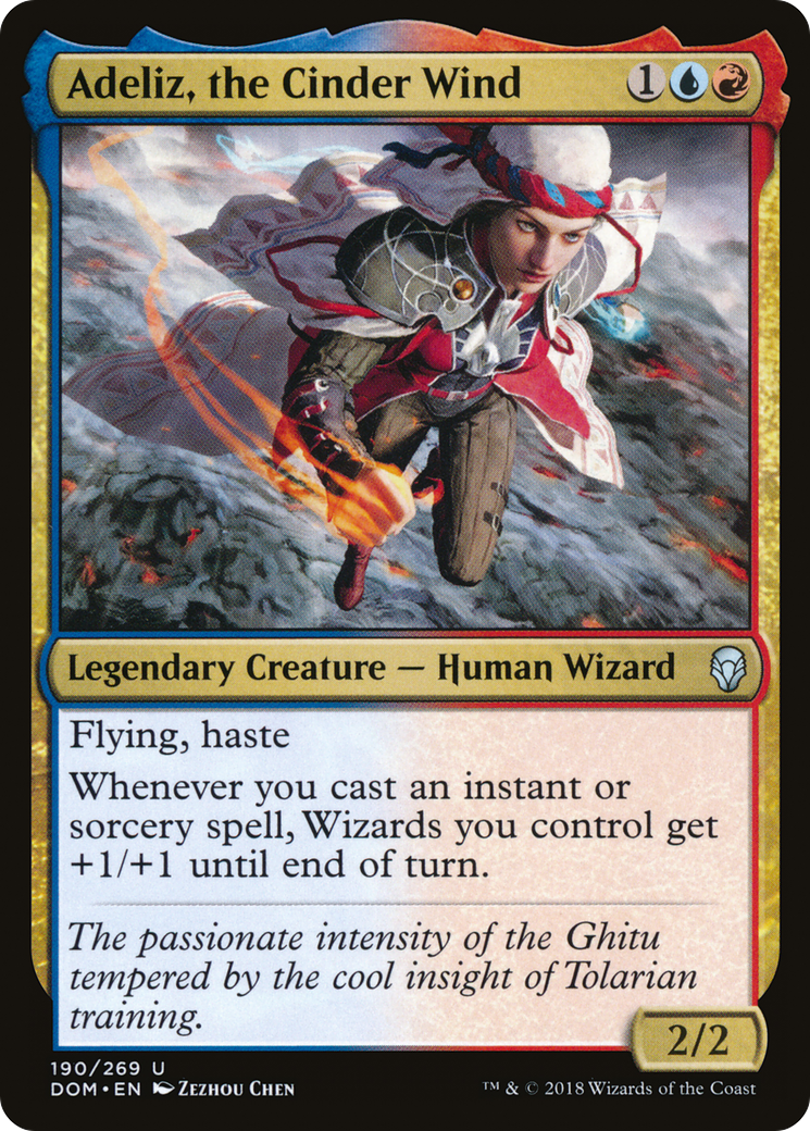 Adeliz, the Cinder Wind [Dominaria] Foil