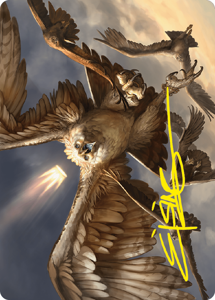 Gwaihir, Greatest of the Eagles // Gwaihir, Greatest of the Eagles (ALTR-059) - Tales of Middle-earth Art Series (Borderless)