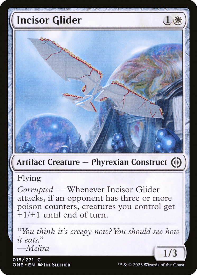 Incisor Glider [Phyrexia: All Will Be One] Foil