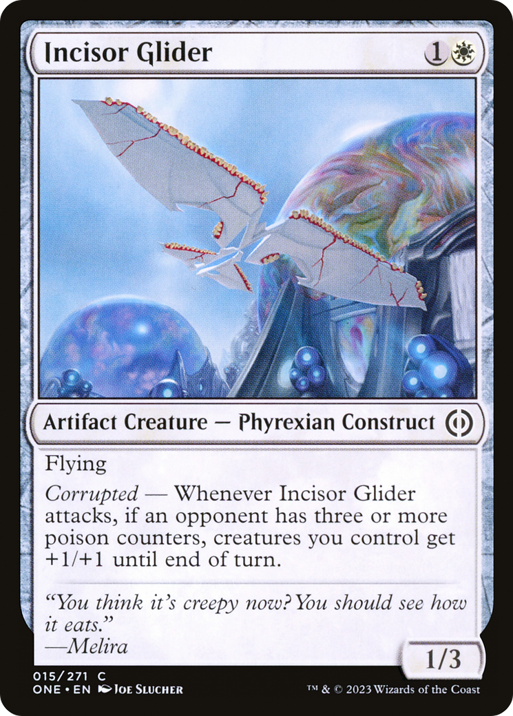 Incisor Glider [Phyrexia: All Will Be One] Foil