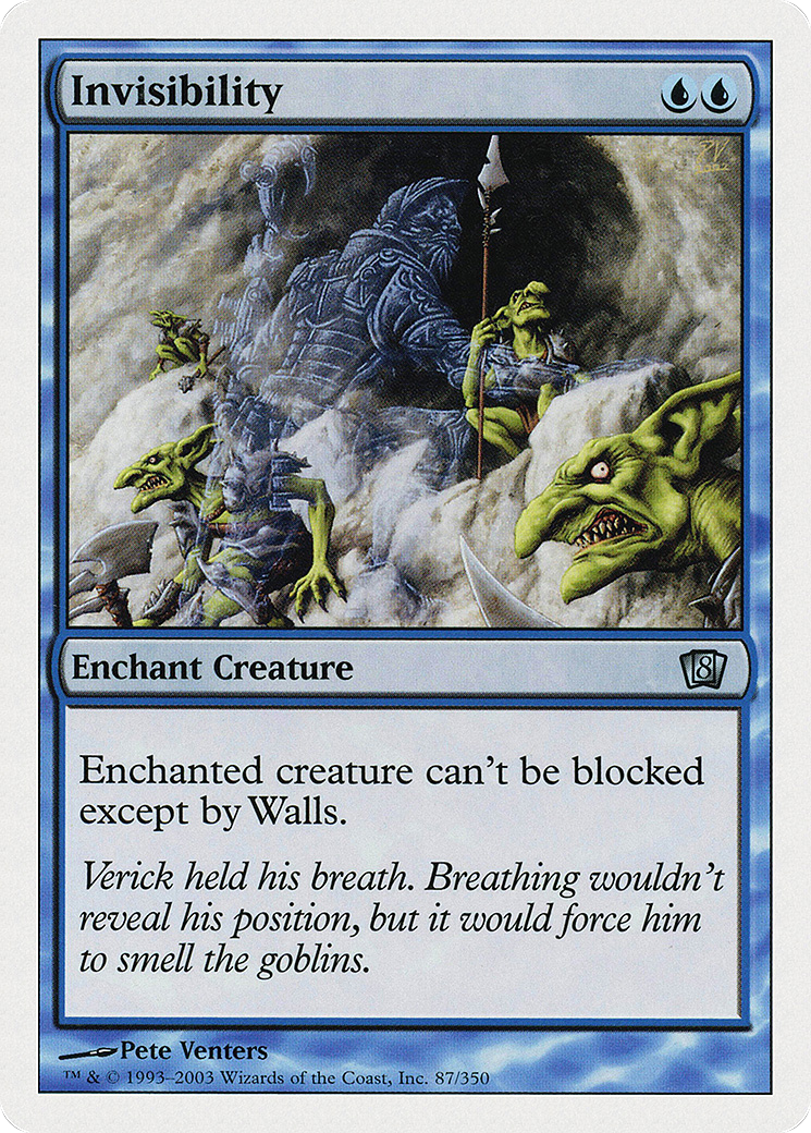 Invisibility [Eighth Edition] Foil