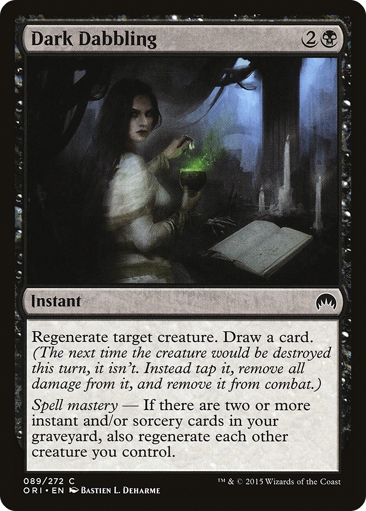 Dark Dabbling [Magic Origins] Foil