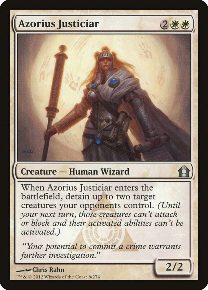 Azorius Justiciar 6/274 (Return to Ravnica)  - Foil