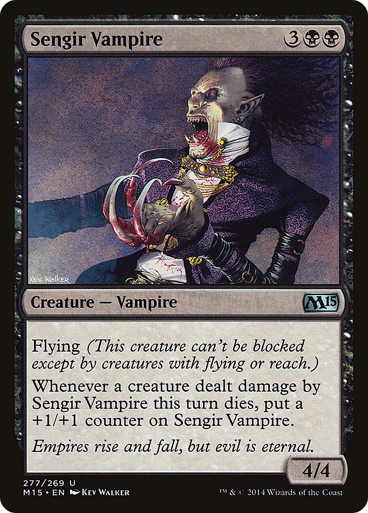 Sengir Vampire (277) [Magic 2015]  Foil