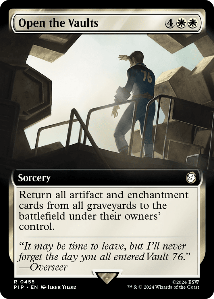 Open the Vaults (Extended Art) [Fallout] Foil