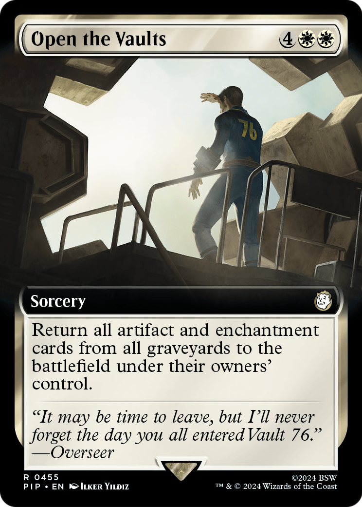 Open the Vaults (Extended Art) [Fallout] Foil