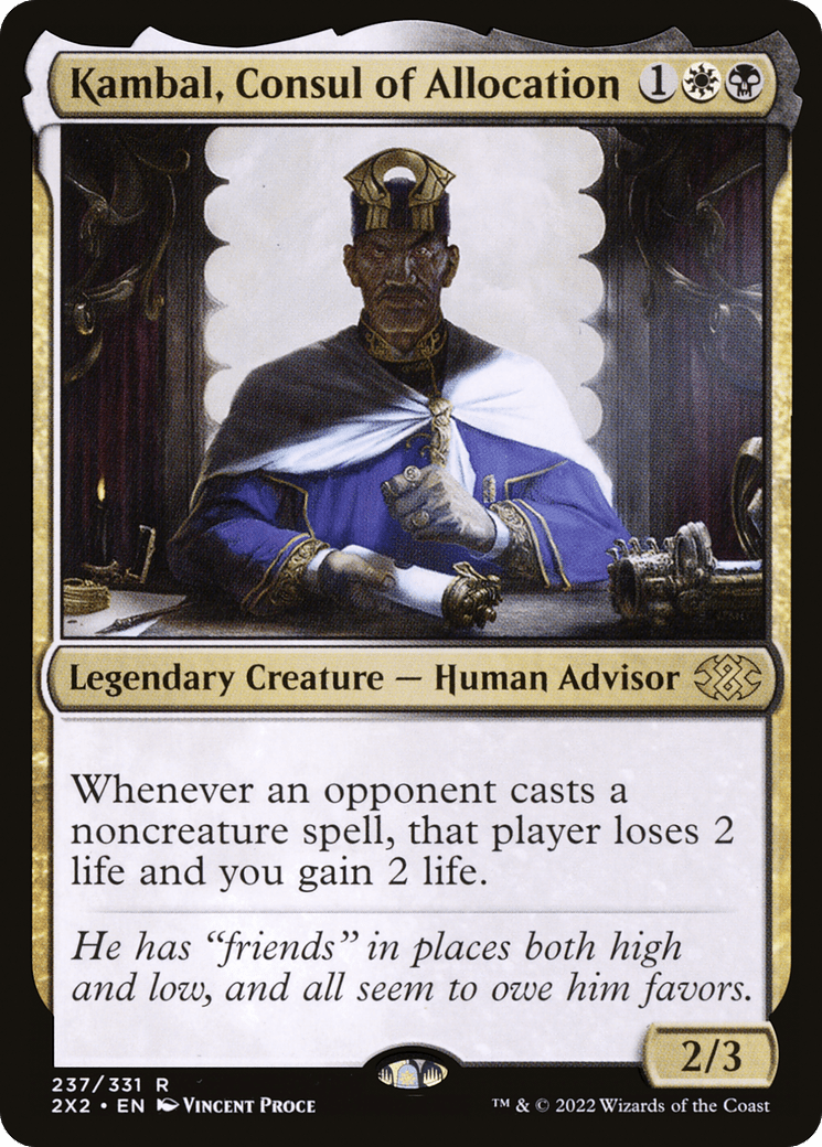 Kambal, Consul of Allocation [Double Masters 2022] Foil