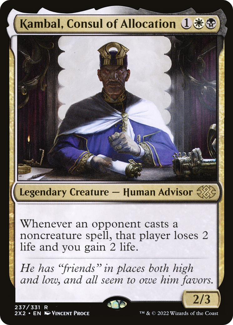 Kambal, Consul of Allocation [Double Masters 2022] Foil