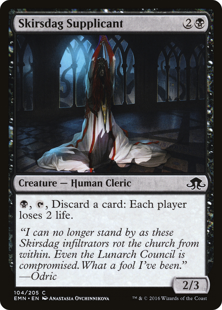 Skirsdag Supplicant [Eldritch Moon] Foil