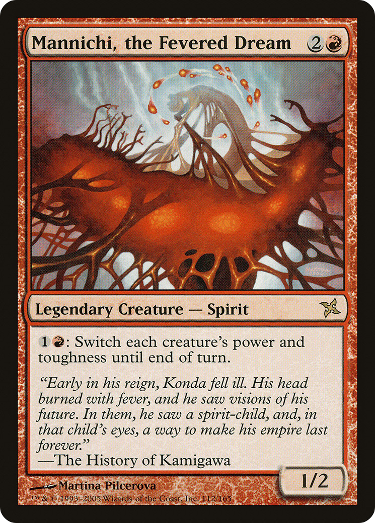 Mannichi, the Fevered Dream [Betrayers of Kamigawa] Foil
