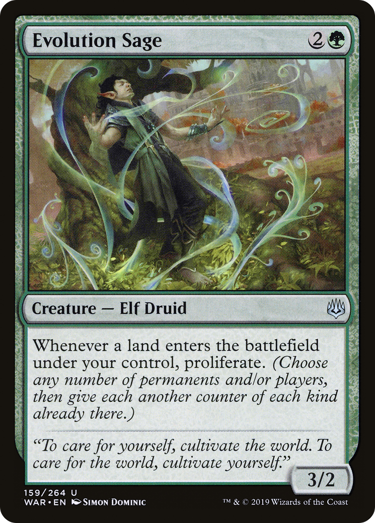 Evolution Sage [War of the Spark] Foil