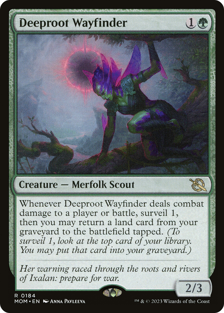 Deeproot Wayfinder [March of the Machine] Foil