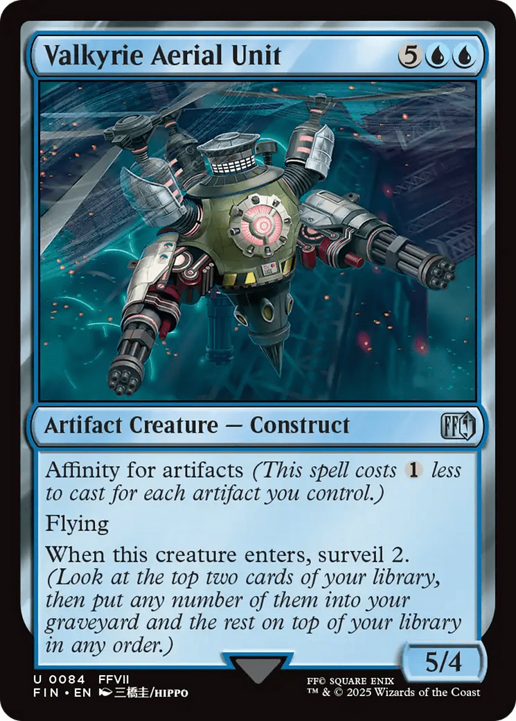 Valkyrie Aerial Unit (084) [FINAL FANTASY]  Foil