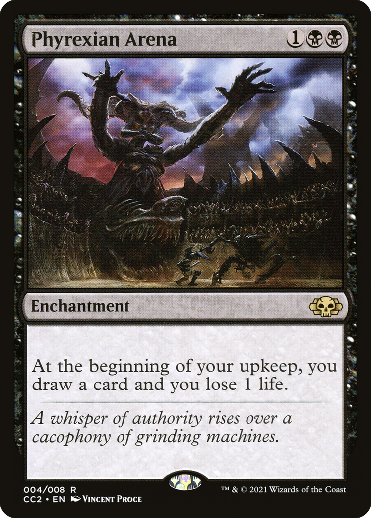 Phyrexian Arena [Commander Collection: Black] Foil