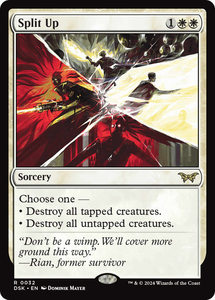 Split Up [Duskmourn: House of Horror] Foil