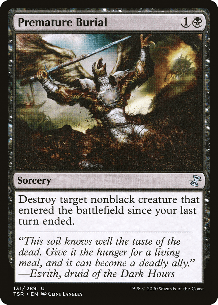 Premature Burial [Time Spiral Remastered] Foil