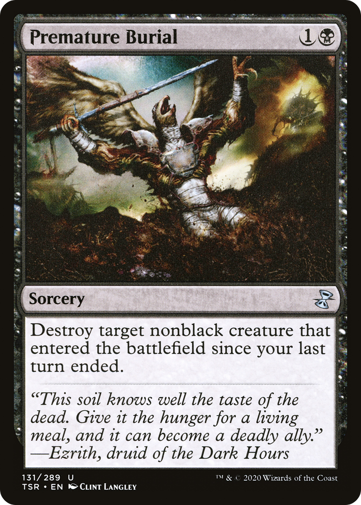 Premature Burial [Time Spiral Remastered] Foil
