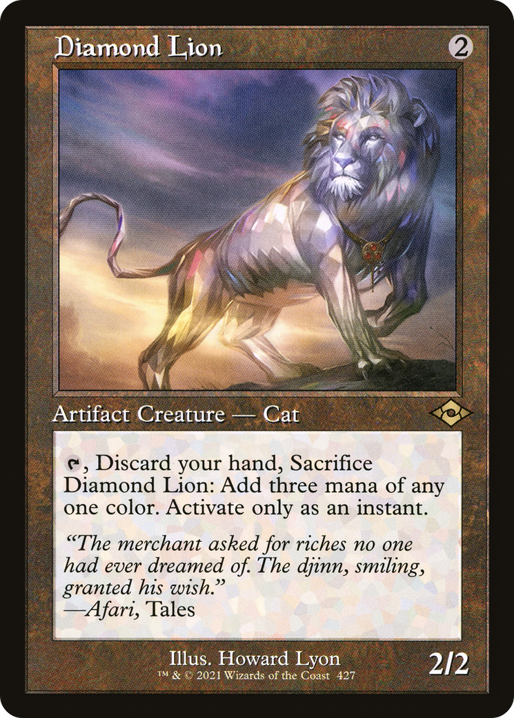 Diamond Lion (Retro) [Modern Horizons 2] Foil