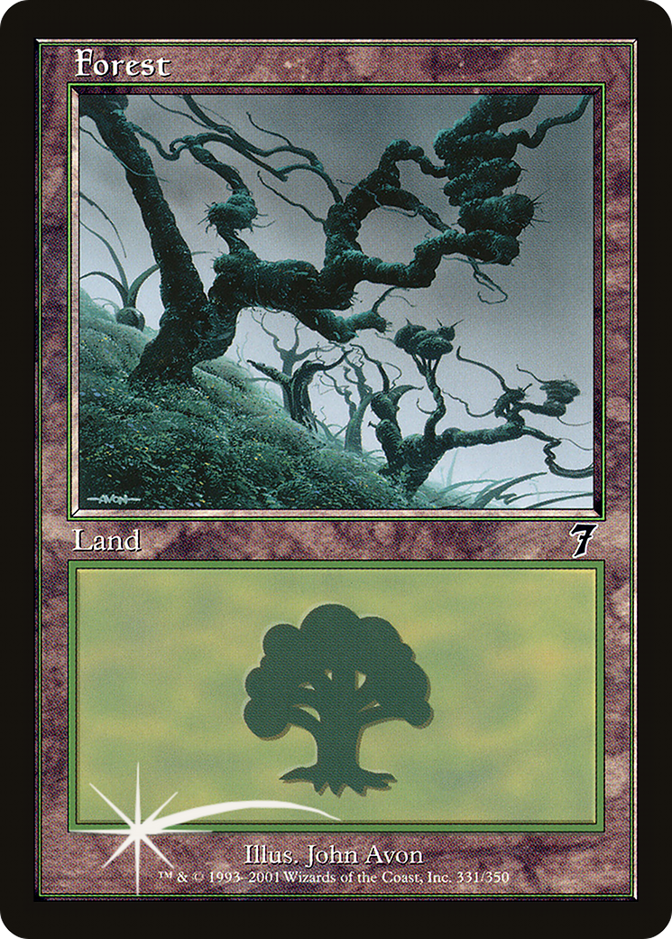 Forest (331) [Seventh Edition] Foil