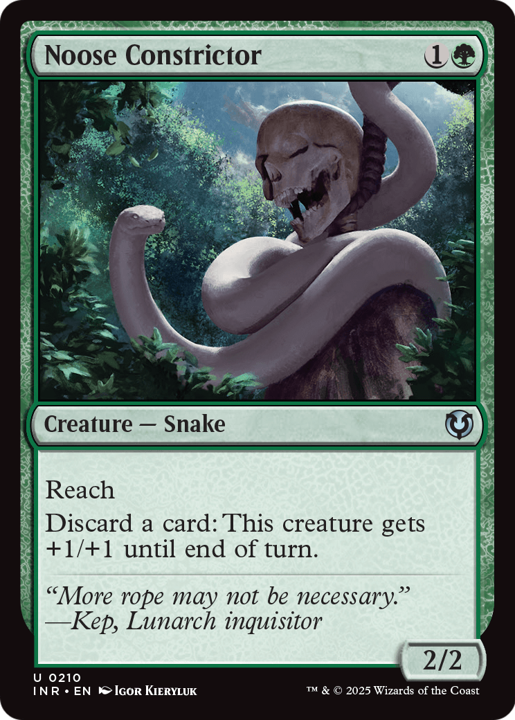 Noose Constrictor (-210) [Innistrad Remastered]