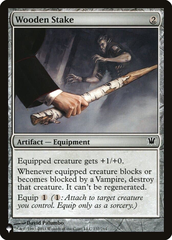 Wooden Stake |  (ISD-237) [The List]