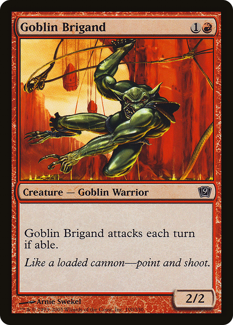 Goblin Brigand [Ninth Edition] Foil